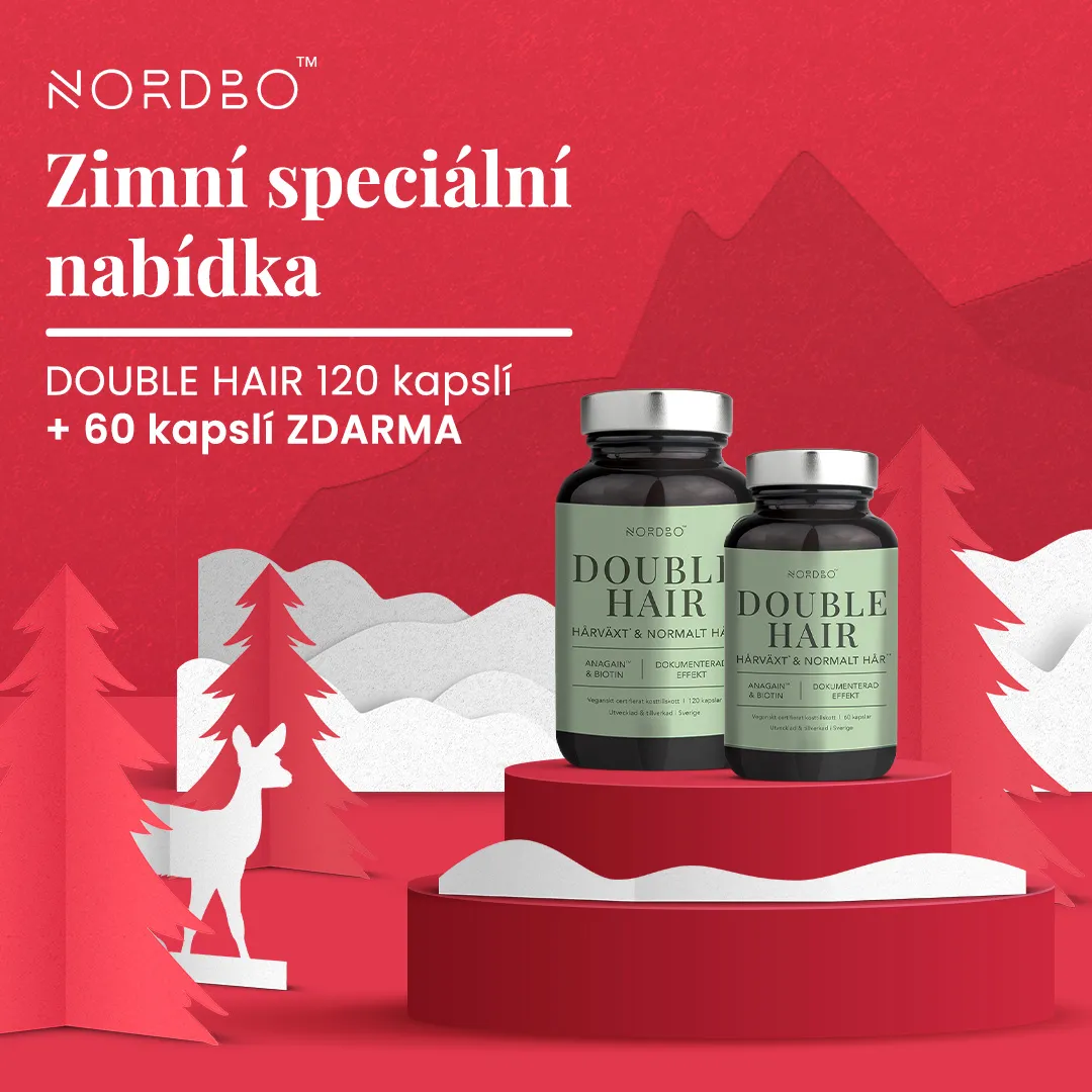 Podzimní akce Nordbo – k Pure Magnesium 90 kapslí od nás dostane druhé balení zdarma. Platí do vyprodání zásob.